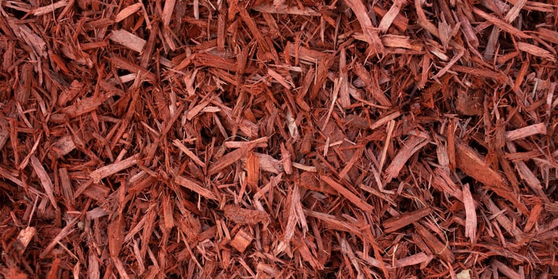 Mulch – Colored Red