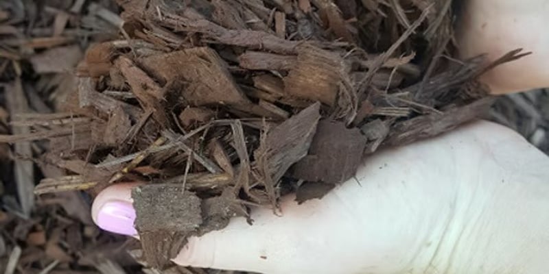 Designer Brown Dyed Mulch