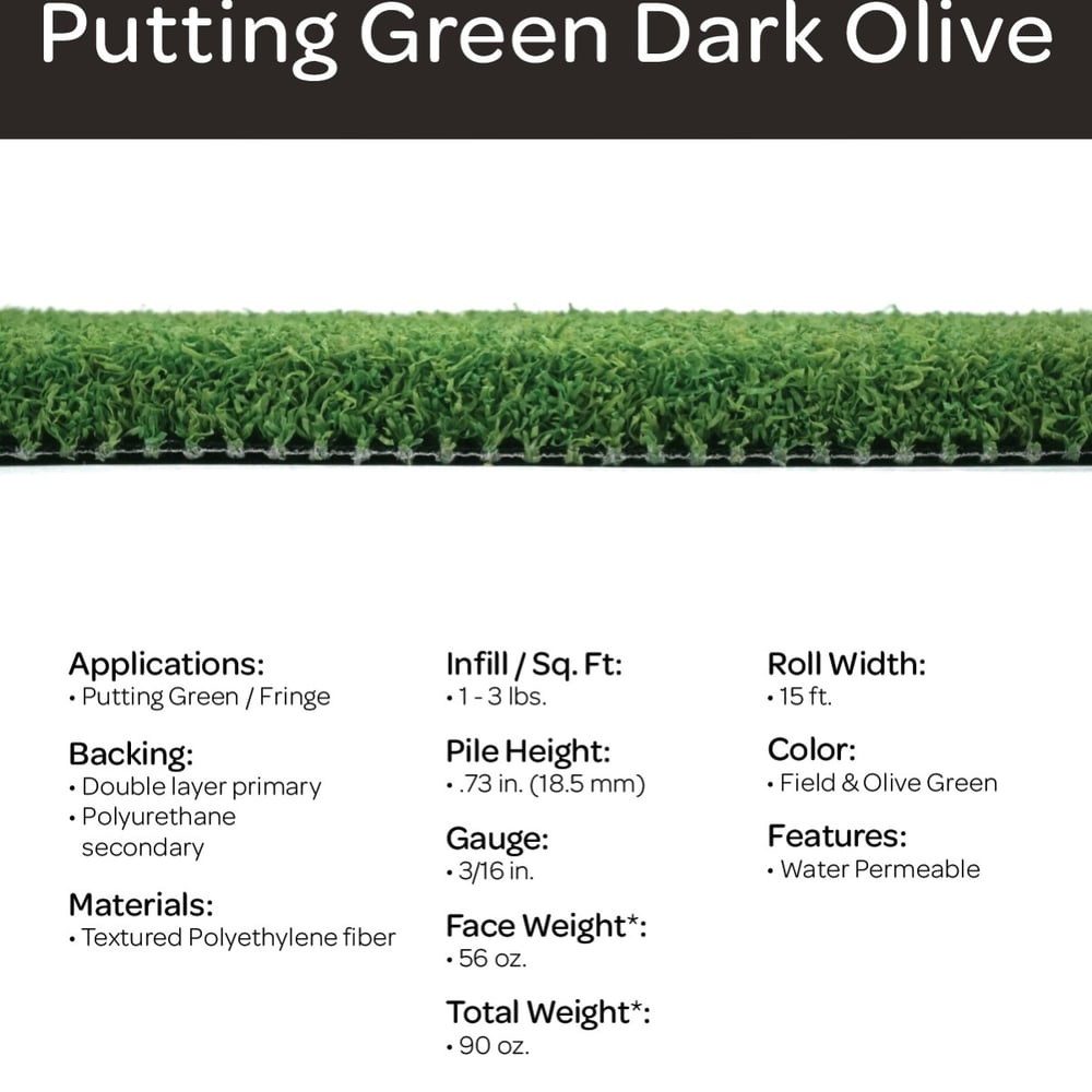 Putting Green (Dark Olive)