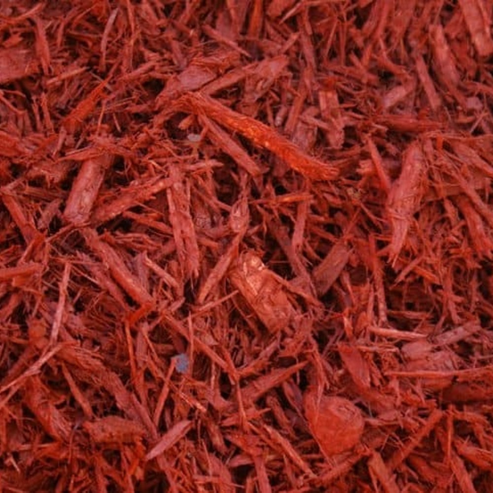 Double Processed Red Mulch