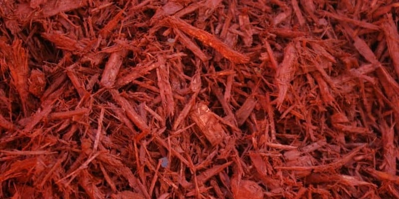 Double Processed Red Mulch