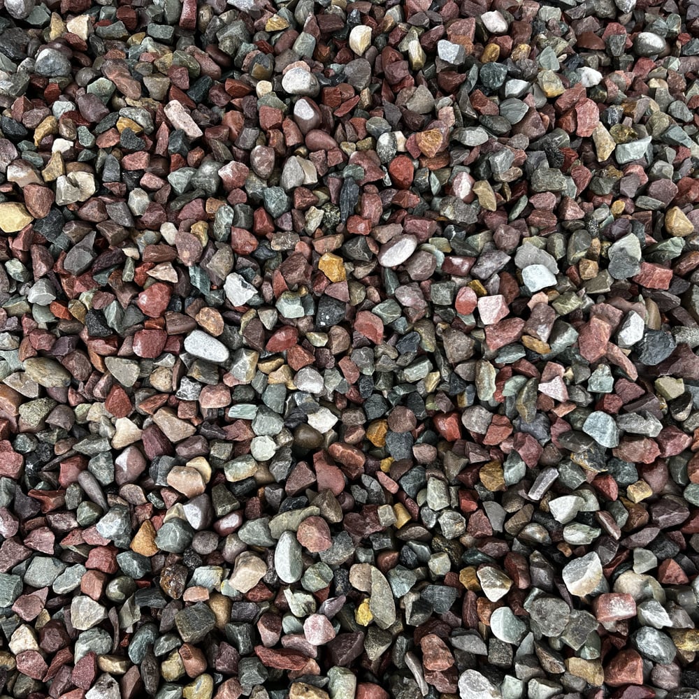 Crushed River Rock (3/4" Rainbow)