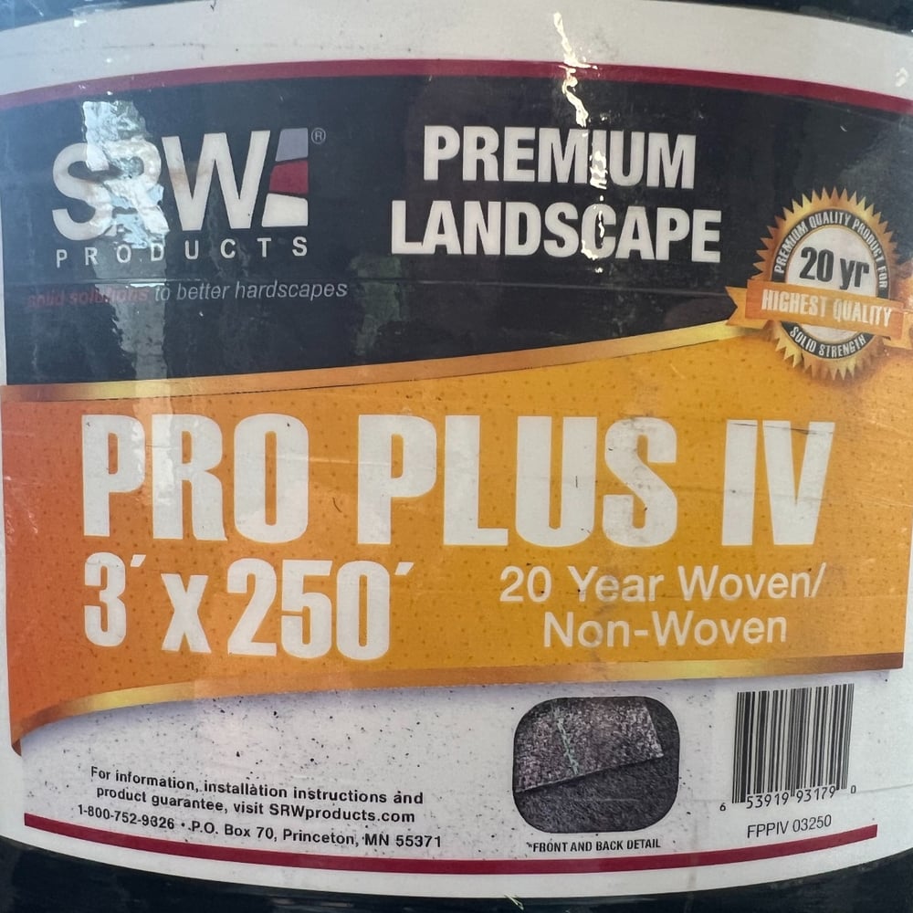 Weed Barrier - 750 Sq Ft