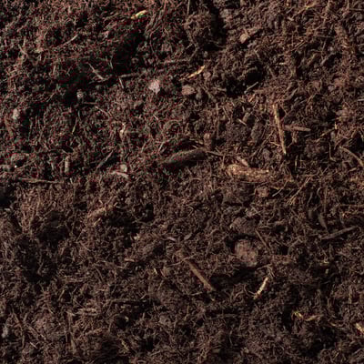 Dark Brown Hardwood Mulch Image