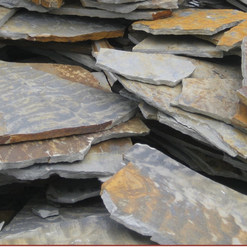 Flagstone - AL Blue Calico Flagstone 1"-2"