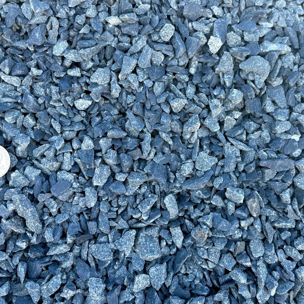 3/8" Blue Crushed Stone