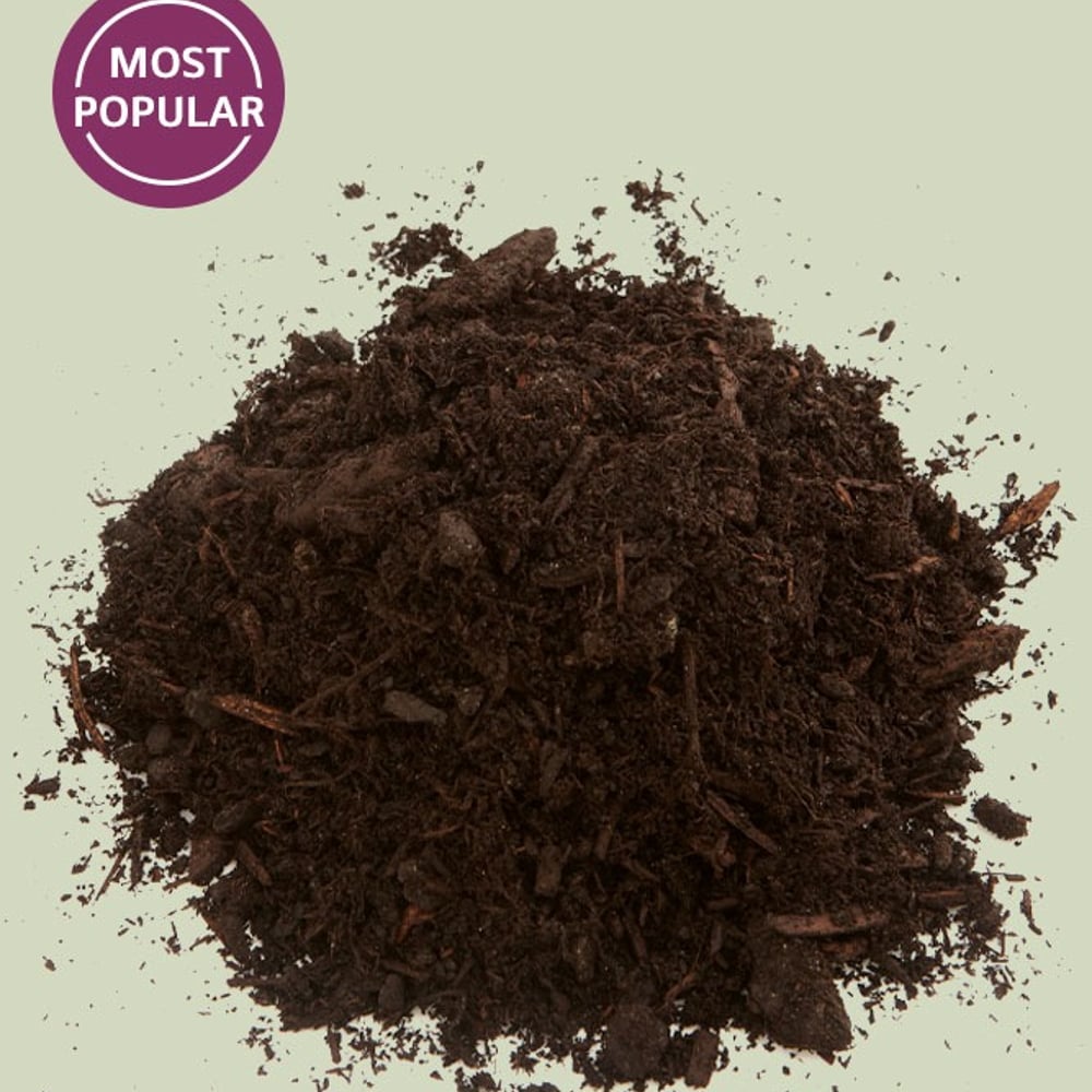 Dark Pine Spruce Bark Mulch