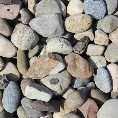 2-4" New England River Rock