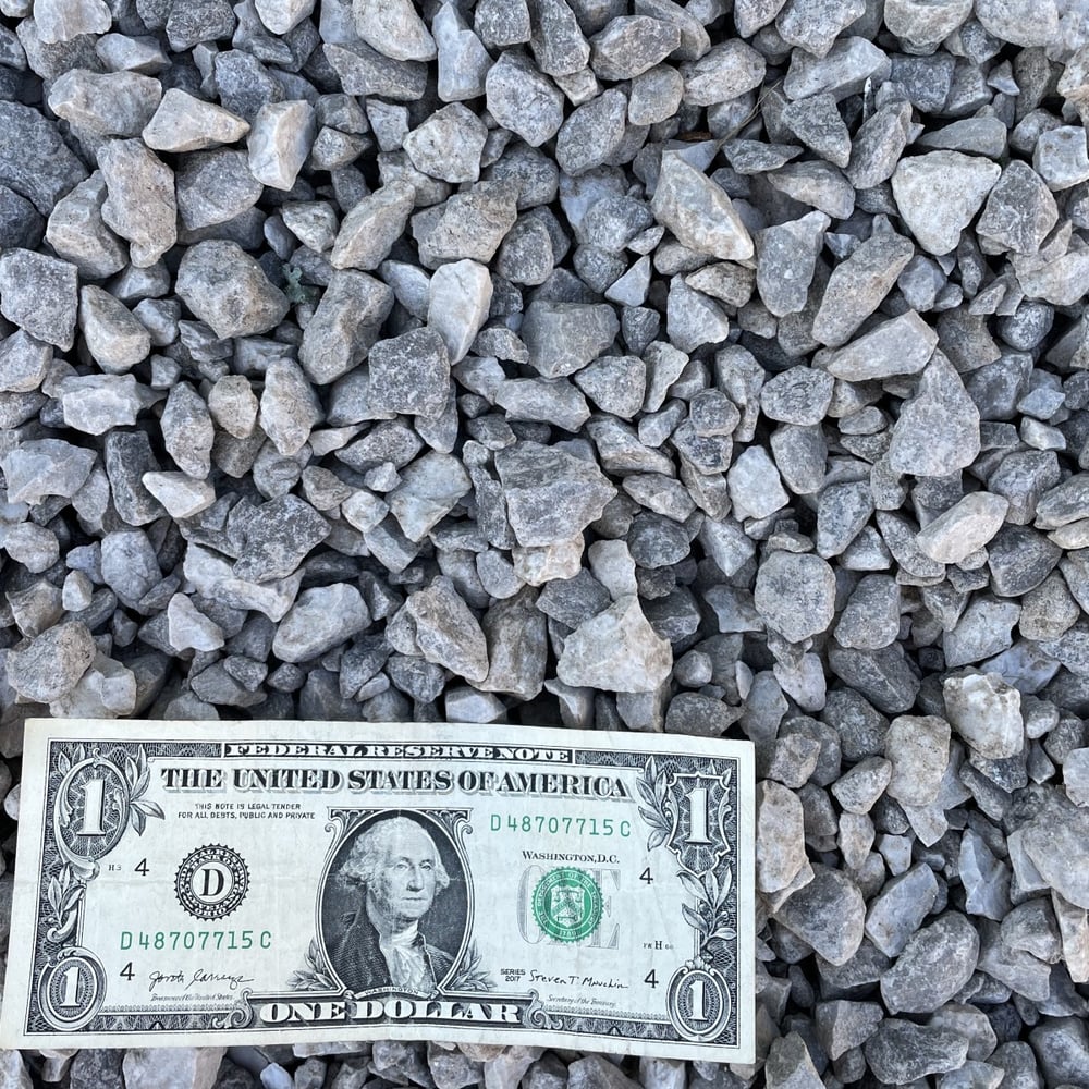 3/4" Clean Limestone