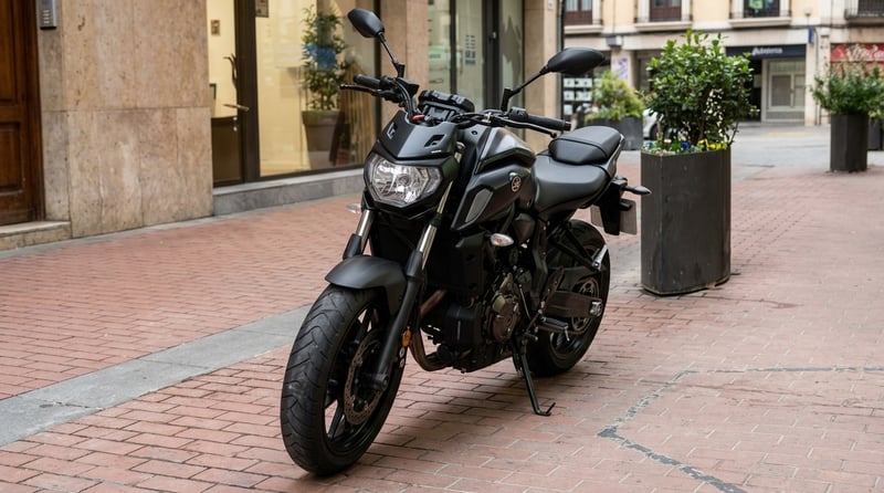 Yamaha MT 07 A2 ABS