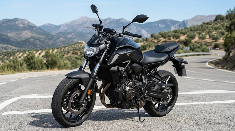 Yamaha MT 07 A2 ABS