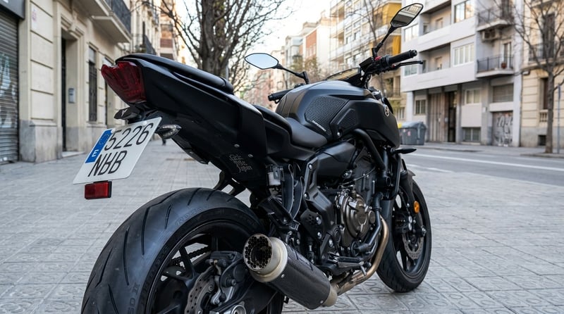 Yamaha MT 07 A2 ABS