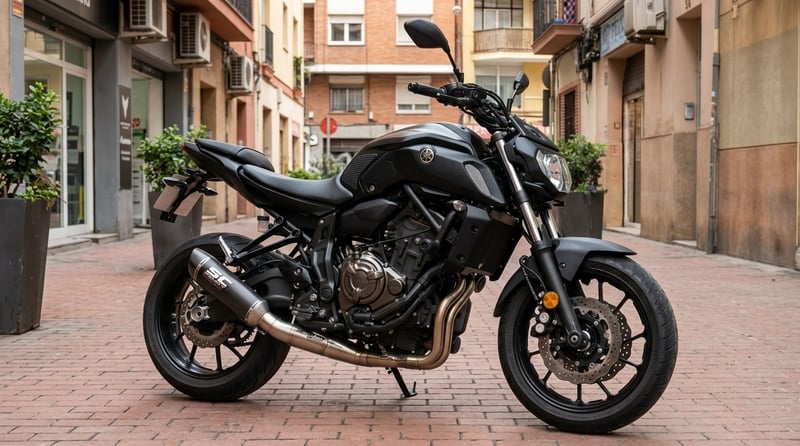 Yamaha MT 07 A2 ABS