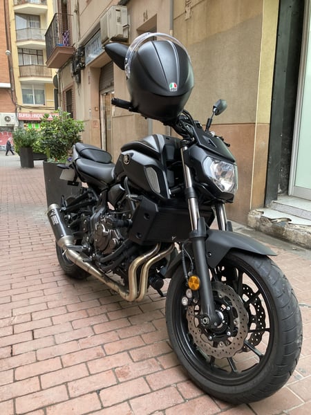 Yamaha MT 07 A2 ABS