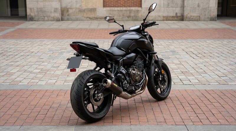 Yamaha MT 07 A2 ABS