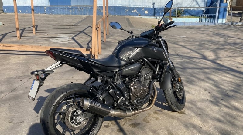 Yamaha MT 07 A2 ABS