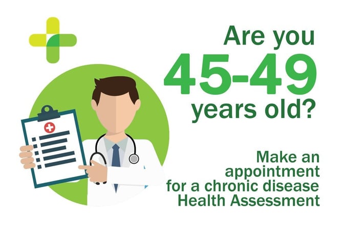 Get your 45-49 Health Check