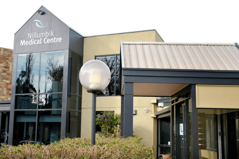 Nillumbik Medical Centre centre and sign