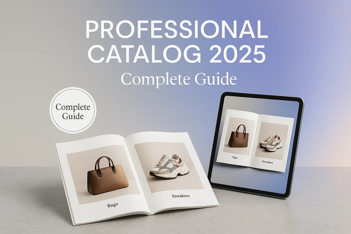 Complete guide to creating professional and effective product catalogs