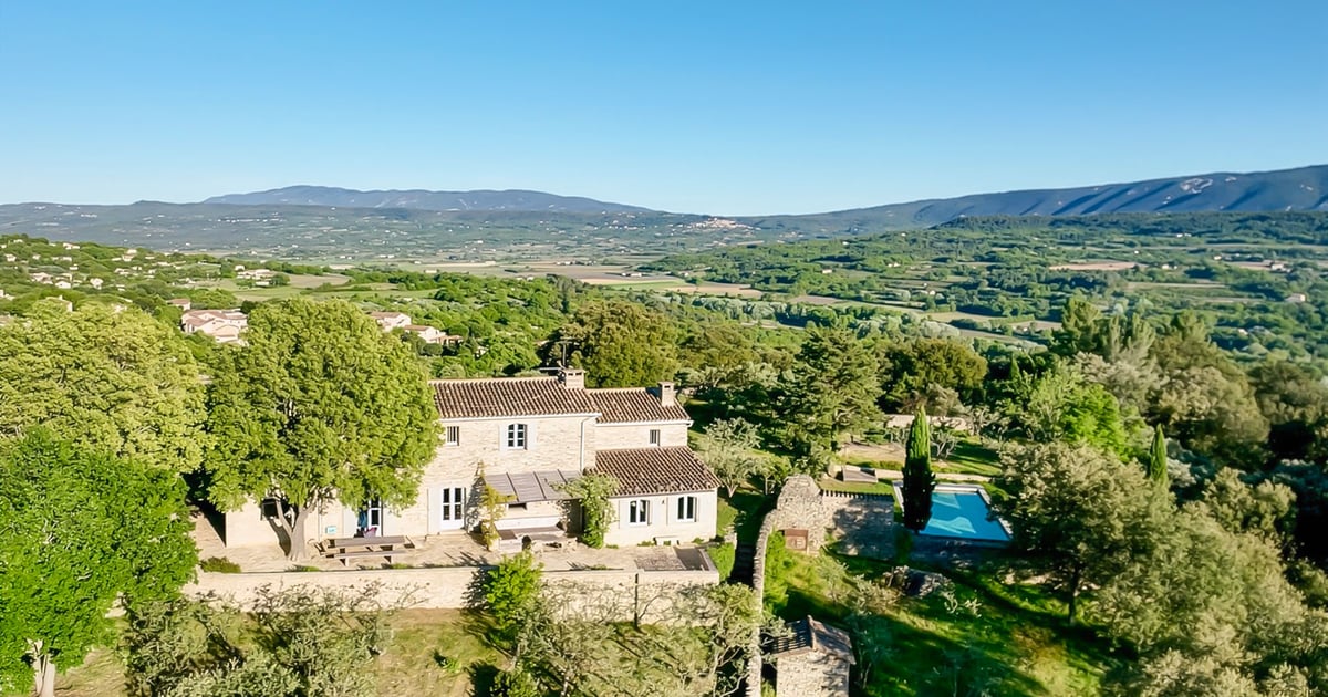 Location villa luxe Goult Villas avec jardin | Villanovo