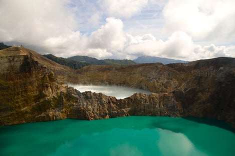 Mount Kelimutu, the most fascinating