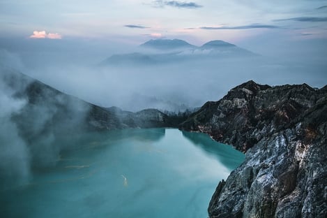 Mount Kawah Ijen, the most mysterious
