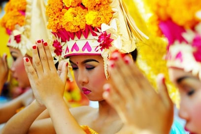 Espectáculos de danzas tradicionales en Ubud