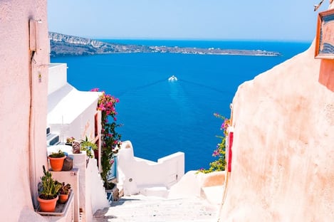 Santorin, la magnifique