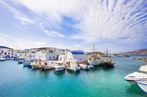 Náoussa : ville touristique de Paros