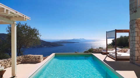 Villa Villa Lefkos, Ferienvilla mieten Ionische Inseln