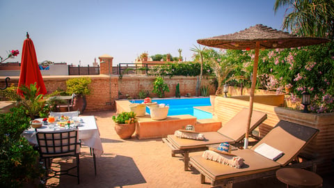 Villa Riad Hizad, Location à Marrakech
