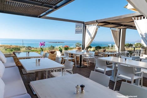 Theodosi: For a meal with a view from above