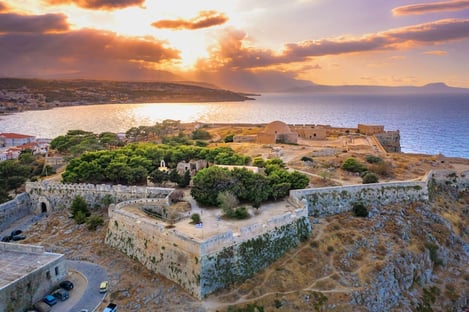 13. Visite de la forteresse Fortezza de Rethymno