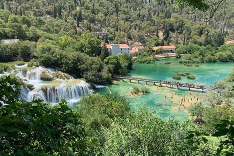 Les montagnes de Paklenica