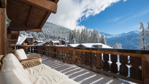 Villa Chalet Deux Rivières, Ferienvilla mieten Schweizer Alpen