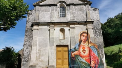 Haute Corse : le street art emballe les églises