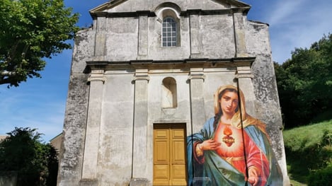 Haute Corse : le street art emballe les églises