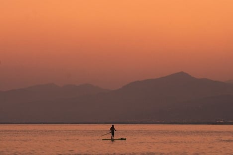 The Mediterranean island of Corsica, the mountain in the sea