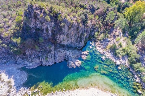 Les vasques de la Solenzara