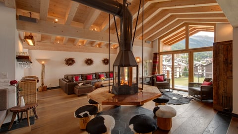 Villa Chalet du Grand Cerf, Location à Alpes suisses