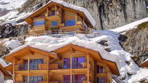 Villa Chalet Snow White, Rental in Swiss Alps