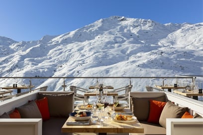 The Best Restaurants for Lunch on the Slopes in the Three Valleys 