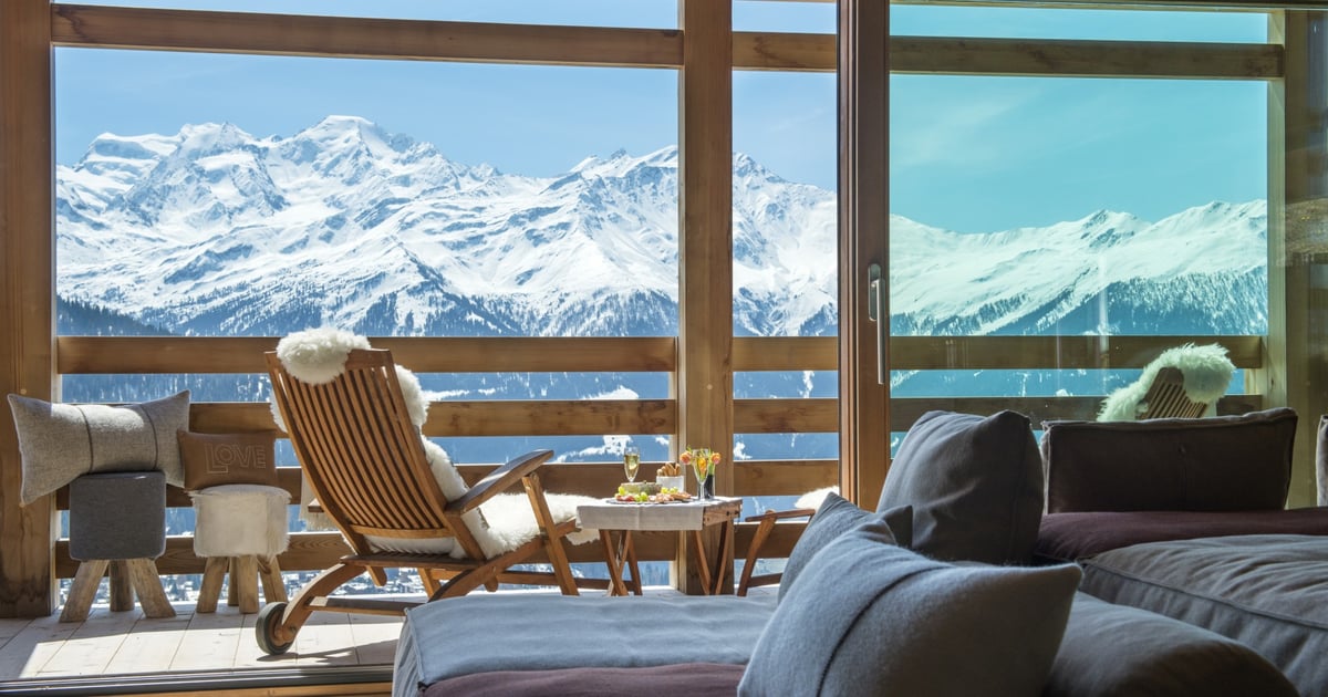 Chalet Alpin Roc - chalet à louer à Verbier Savoleyres, Alpes suisses ...