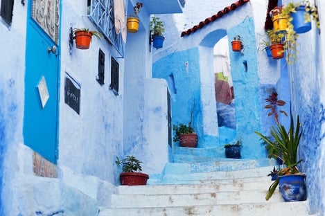 Discover the Blue Pearl of Morocco.