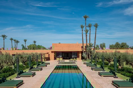 Le charme des villas au Maroc