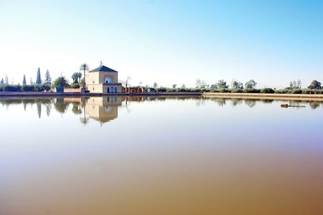 Dans les jardins Menara