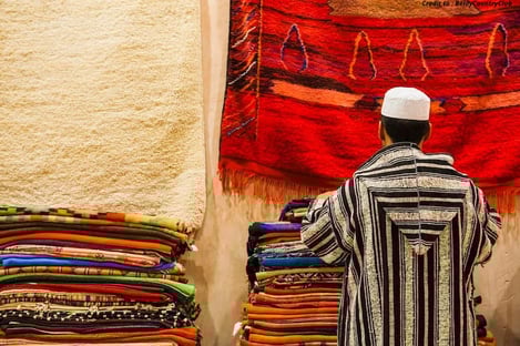 A Tradition of Carpet Making in Morocco