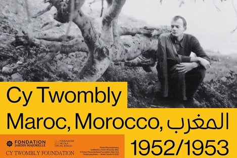 Cy Twombly, Maroc, Al-Maghreb, Maroc, 1952/1953