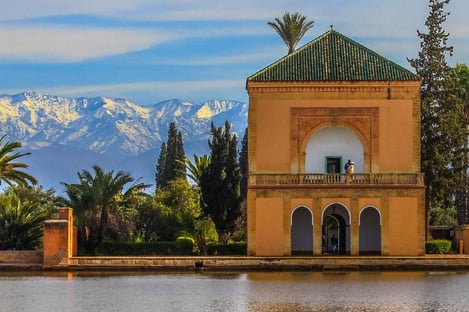 Go for an idyllic stroll around the Menara