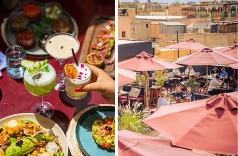 Terrasse des Épices : manger au-dessus des souks de Marrakech